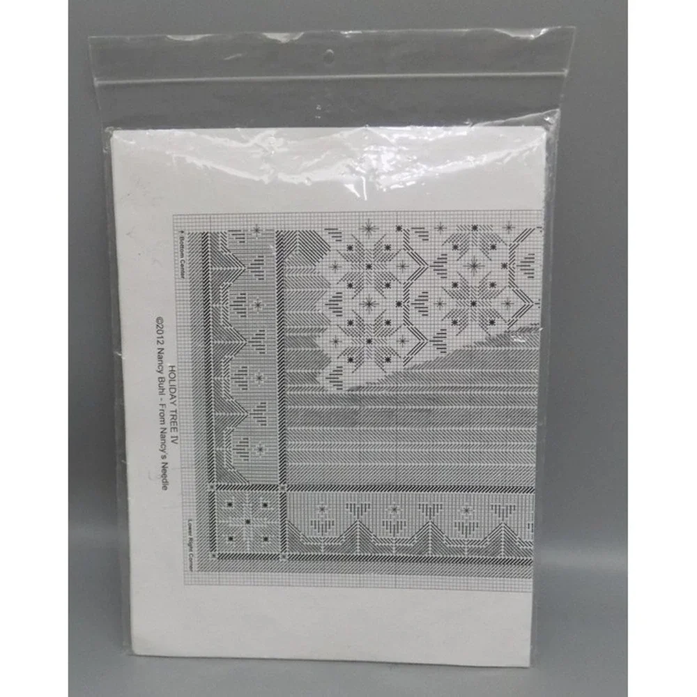 Vintage Nancy's Needles Holiday Tree IV Large Monthly Quilt Series Pattern Kit